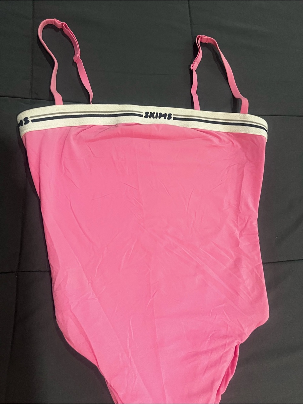 SKIMS Pink Bodysuit